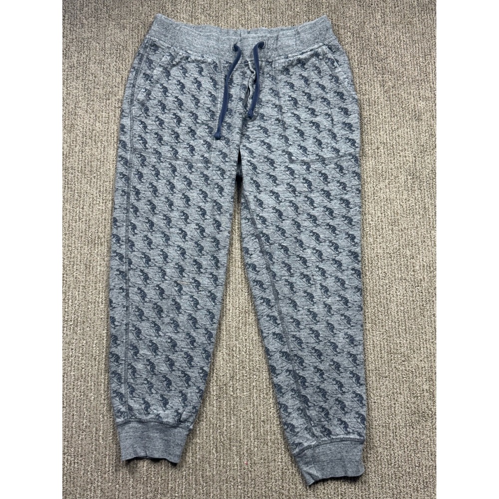 J Crew Double Knit Jogger Lounge Pant Mens M Grey Ski